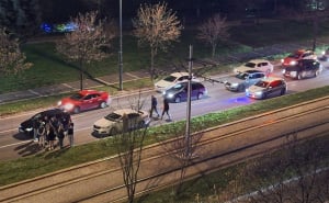 Foto: Čitatelj / Saobraćajna nesreća na Čengić Vili