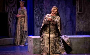 Foto: Velija Hasanbegović i Hamza Duraković / Tvrtko, kralj bosanski u Pozorištu