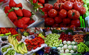 Foto: Dž. K. / Radiosarajevo.ba / Voće i povrće na sarajevskoj pijaci