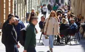 Foto: Dž. K. / Radiosarajevo.ba / Sunce izmamilo građane Sarajeva