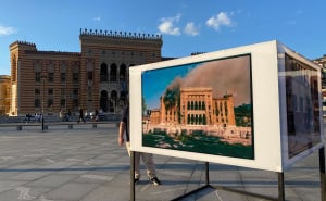Foto: Radiosarajevo.ba / Otvorena izložba "Muha u avionu"