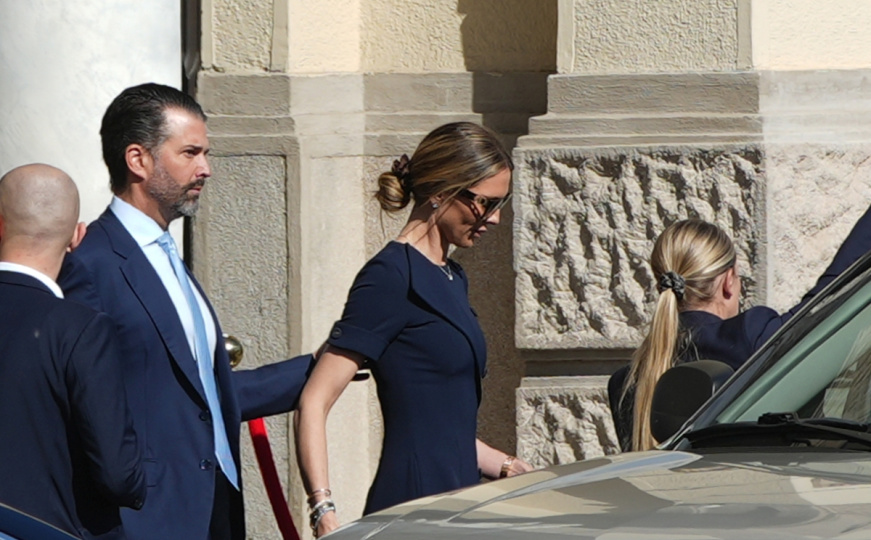 Donald Trump Jr. i Bettina tokom, posjete u Bosni i Hercegovini