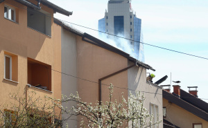 Foto: Dž. K. / Radiosarajevo.ba / Požar u ulici braće Begić, Sarajevo
