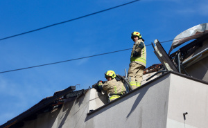 Foto: Dž. K. / Radiosarajevo.ba / Požar u ulici braće Begić, Sarajevo