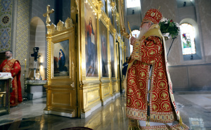 Foto: FENA / Vaskršnja liturgija služena u Sabornoj crkvi u Sarajevu