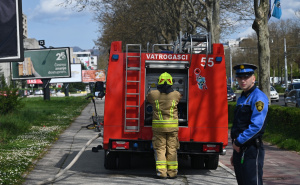 Foto: N. G. / Radiosarajevo.ba / Požar kod RTV doma