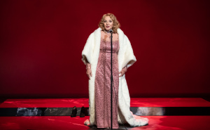 Foto: Velija Hasanbegović / Predstava "Marlene Dietrich: pet tačaka optužnice"