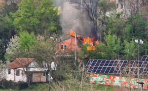 Foto: Tuzlanski.ba / Požar iznad Panonskih jezera