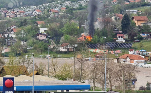 Foto: Tuzlanski.ba / Požar iznad Panonskih jezera