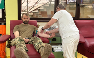 Radiosarajevo.ba / Dobrovoljna akcija darivanja krvi EUFOR-ovih vojnika