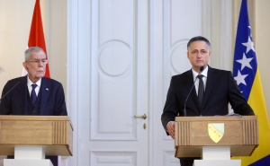 Foto: Dž.K. / Radiosarajevo.ba / Bellen sa Predsjedništvom BiH