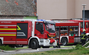 Foto: Pixsell / Gore barake uz prugu u Osijeku