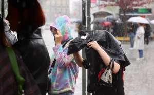 Foto: Dž.K / Pljusak u Sarajevu