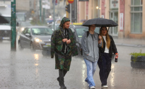 Foto: Dž.K / Pljusak u Sarajevu