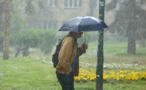 Foto: Dž.K / Pljusak u Sarajevu