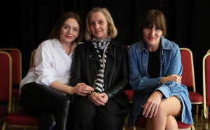 Foto: Hamza Duraković / Džana Džanić, Selma Alispahić i Nina Nikolikj