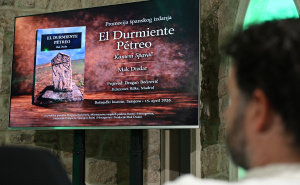 Foto: N. G. / Radiosarajevo.ba / Promocija španskog prijevoda knjige "Kameni spavač"