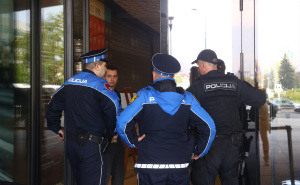 Foto: Dž. K. / Radiosarajevo.ba / Policija ispred SCC-a