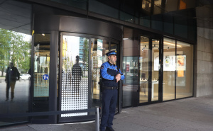 Foto: Dž. K. / Radiosarajevo.ba / Policija ispred SCC-a