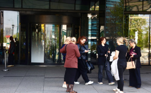 Foto: Dž. K. / Radiosarajevo.ba / Policija ispred SCC-a