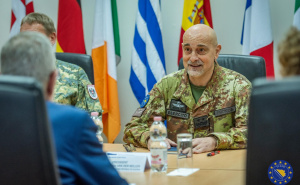 Foto: NATO BiH / Komandant EUFOR-a primio u bazi Butmir predsjednika Austrije