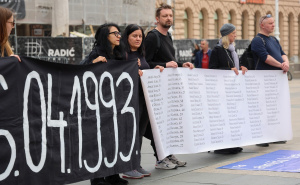 Foto: Sanjin Strukić / Pixsell / Sjećanje na žrtve u Ahmićima