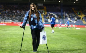 Foto: Dž. K. / Radiosarajevo.ba / Željezničar ugostio djevojčicu (16) koja je teško stradala u tramvajskoj nesreći