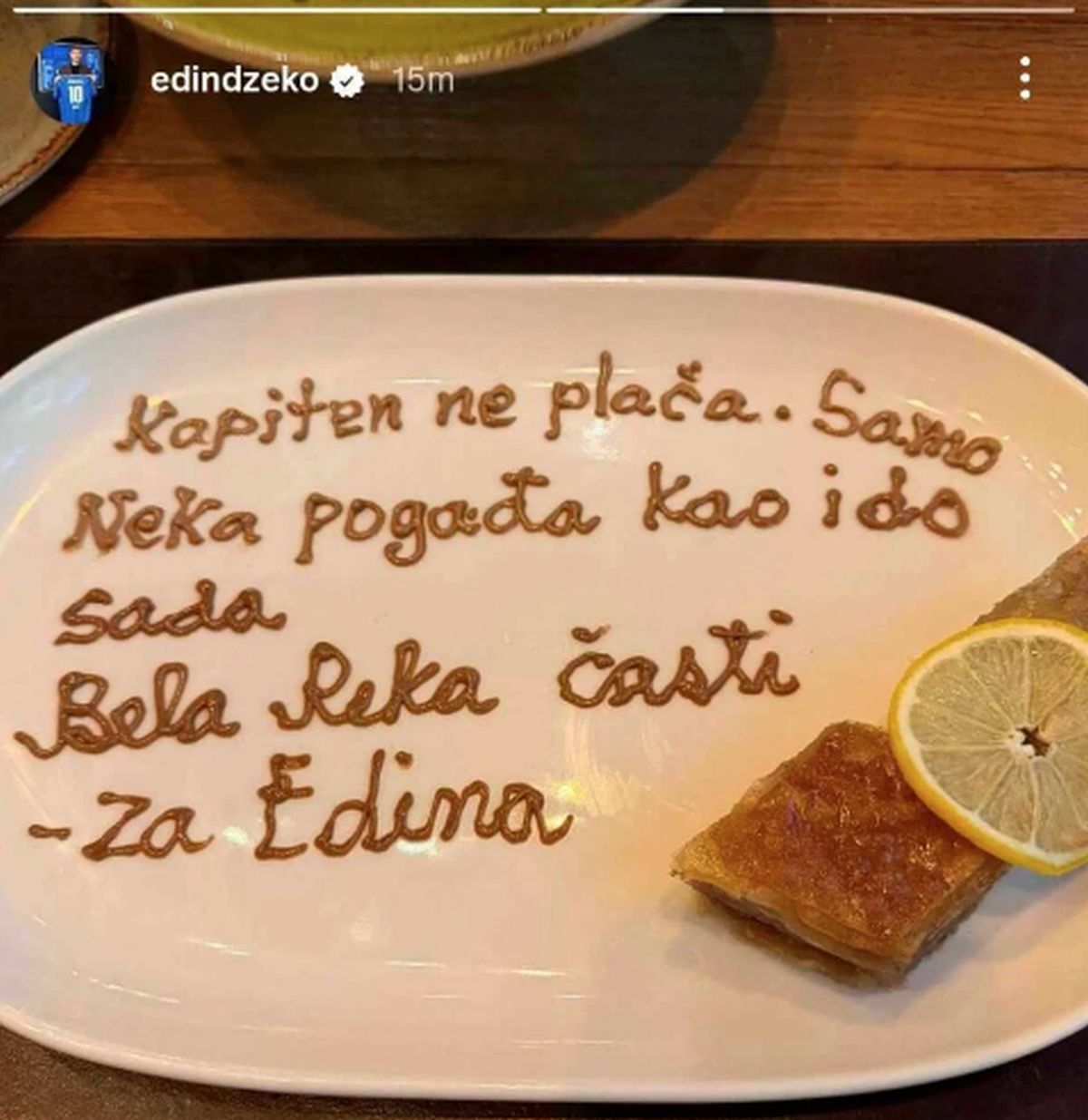 Poruka za Edina Džeku