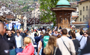Foto: Dž.K. / Radiosarajevo.ba / Gužva na Baščaršiji