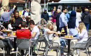 Foto: Dž.K. / Radiosarajevo.ba / Gužva na Baščaršiji