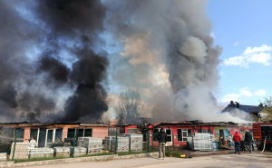 Foto: RTV Bugojno / Požar u Bugojnu