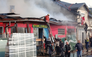 Foto: RTV Bugojno / Požar u Bugojnu