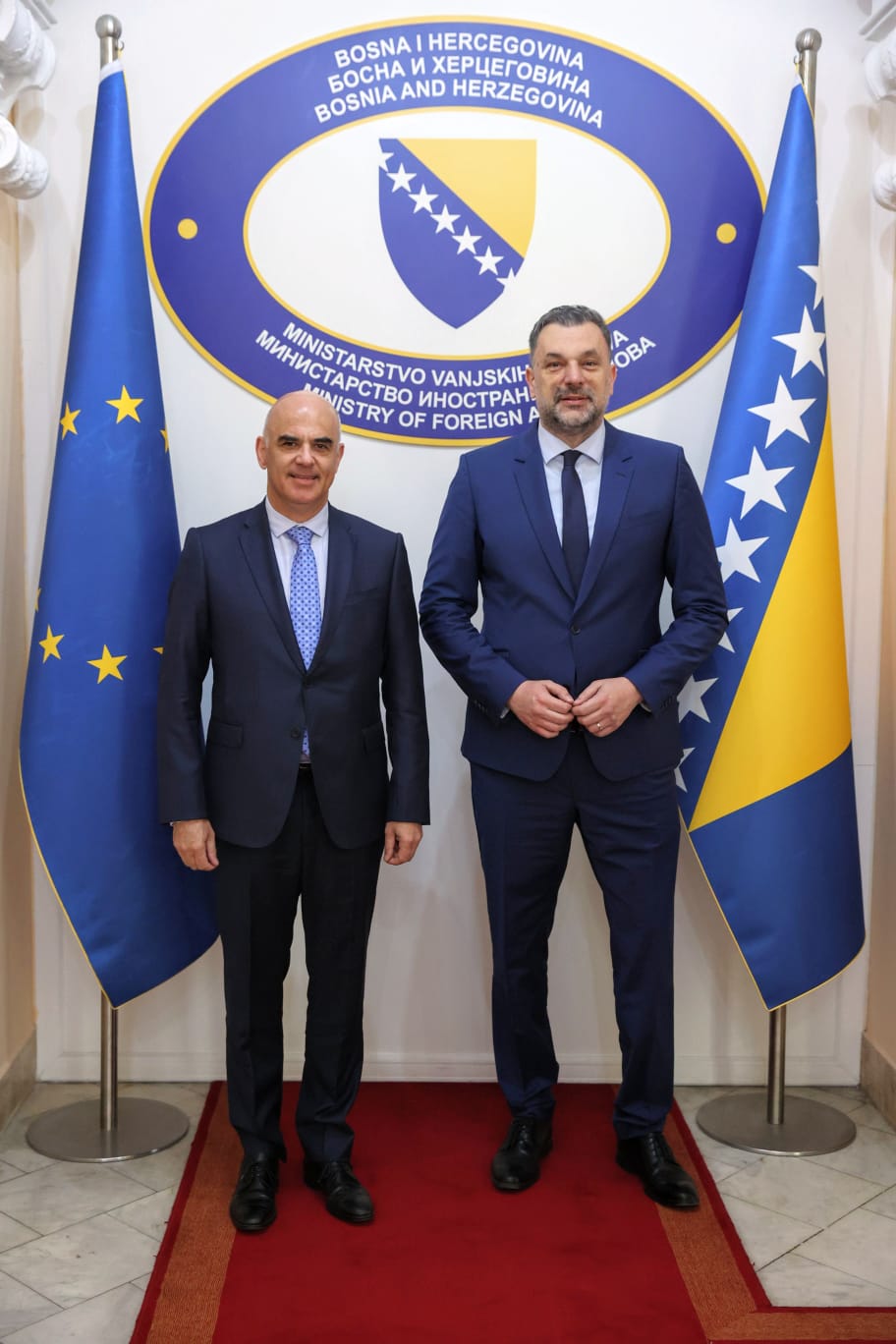 Alain Berset i Elmedin Konaković