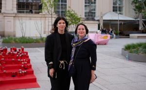 Foto: Vedran Husremović / Svjetlosna instalacija umjetnice Šejle Kamerić u Beču