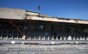 Foto: Dž. K. / Radiosarajevo.ba / Skenderija, urušio se dio krova