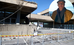 Foto: Radiosarajevo / Amir Vuk Zec o urušavanju na Skenderiji