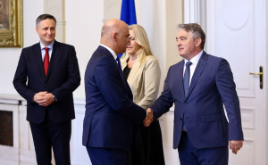 Foto: Dž. K. / Radiosarajevo.ba / Alain Berset u Predsjedništvu BiH