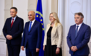 Foto: Dž. K. / Radiosarajevo.ba / Alain Berset u Predsjedništvu BiH