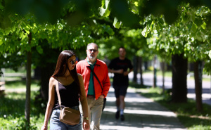 Foto: Dž. K. / Radiosarajevo.ba / Proljeće na Vilsonovom šetalištu, Sarajevo
