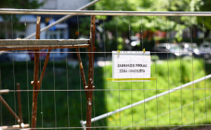 Foto: Dž. K. / Radiosarajevo.ba / Radovi na mostu "Ars Aevi"