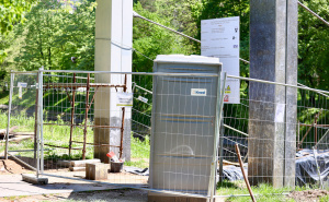 Foto: Dž. K. / Radiosarajevo.ba / Radovi na mostu "Ars Aevi"