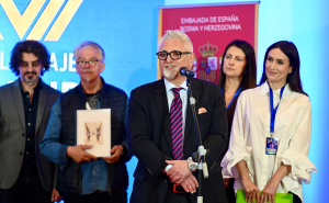 Foto: Dž. K. / Radiosarajevo.ba / Nagrade na Sajmu knjiga u Sarajevu