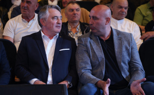 Foto: N.G./Radiosarajevo.ba / Željko Komšić i Omer Osmanović