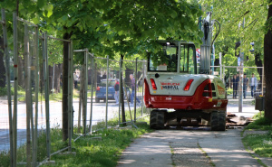 Foto: Općina Novo Sarajevo / Vilsonovo šetalište, radovi