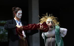 Foto: Dž. K.  / Umjetnički performans Fondacije ACT