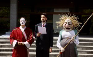 Foto: Dž. K.  / Umjetnički performans Fondacije ACT