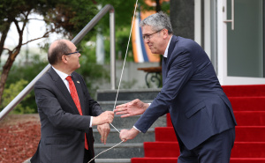 Foto: N.G / Radiosarajevo / Christian Schmidt, Samir Avdić