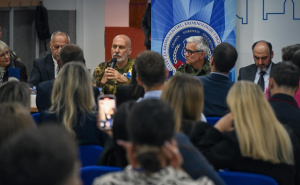 Foto: UNSA / Posjeta i predavanje studentima