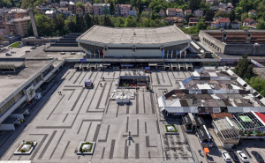 Foto: Armin Durgut / Pixsell / Skenderija iz zraka