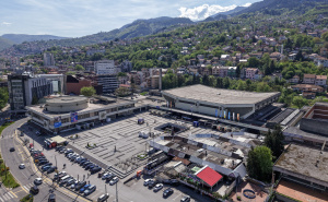 Foto: Armin Durgut / Pixsell / Skenderija iz zraka